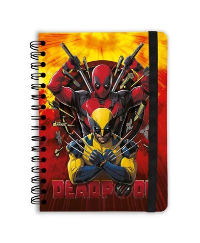 Marvel Deadpool - notes A5 kołozeszyt