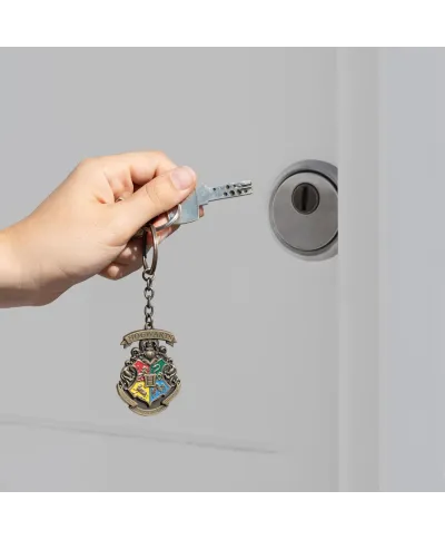 Harry Potter Hogwart - brelok metalowy