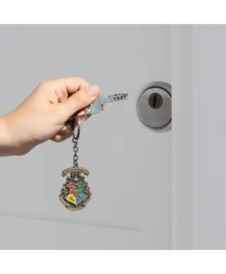 Harry Potter Hogwart - brelok metalowy