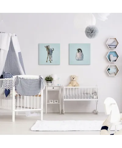 Obraz dla dzieci - Zebra - 40x40 cm