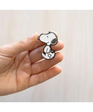 Snoopy - zestaw 4 przypinek