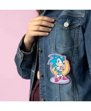 Sonic The Hedgehog - zestaw 3 naszywek, naprasowanek