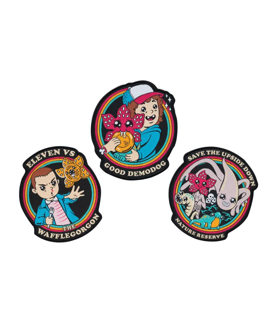 Stranger Things - zestaw 3 naszywek, naprasowanek