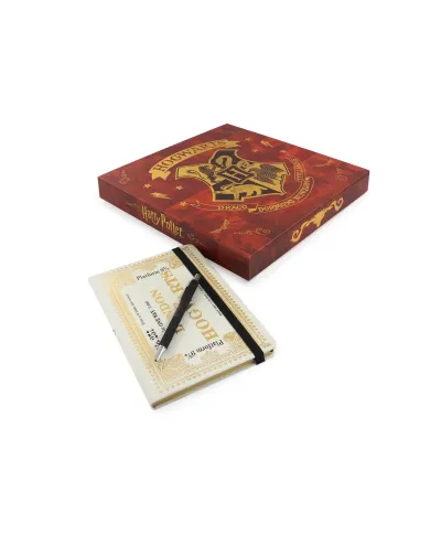 Harry Potter Gold - zestaw na prezent notes i długopis