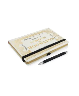 Harry Potter Gold - zestaw na prezent notes i długopis