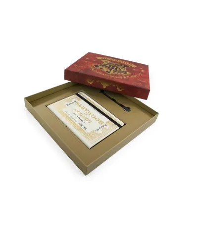 Harry Potter Gold - zestaw na prezent notes i długopis