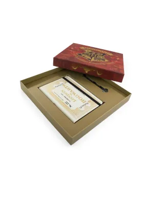 Harry Potter Gold - zestaw na prezent notes i długopis