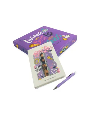 Friends - zestaw na prezent notes i długopis