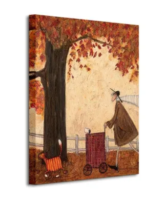 Obraz do salonu - Following The Pumpkin