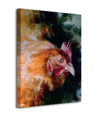 Obraz do salonu - Brown Chicken