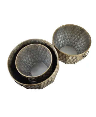 MARINA Komplet 3 osłonekXL:ŚR.39XH32 L:ŚR.35XH30 M:ŚR.30,5XH28CM