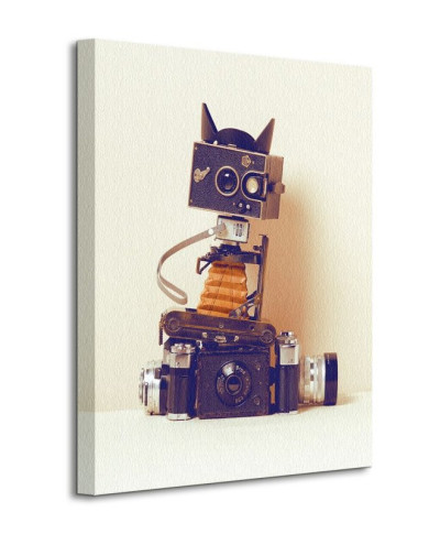 Obraz do salonu - Robot Cat