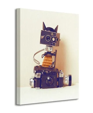 Obraz do salonu - Robot Cat