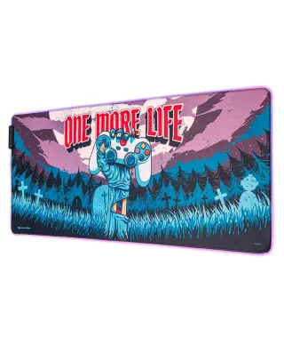 One More Life Gamer - podkładka pod mysz LED