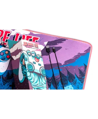 One More Life Gamer - podkładka pod mysz LED