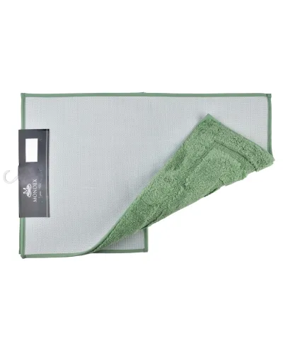 ZAC Komplet 2 Dywaników Łazienkowych 50x40/50x80cm jasny zielony