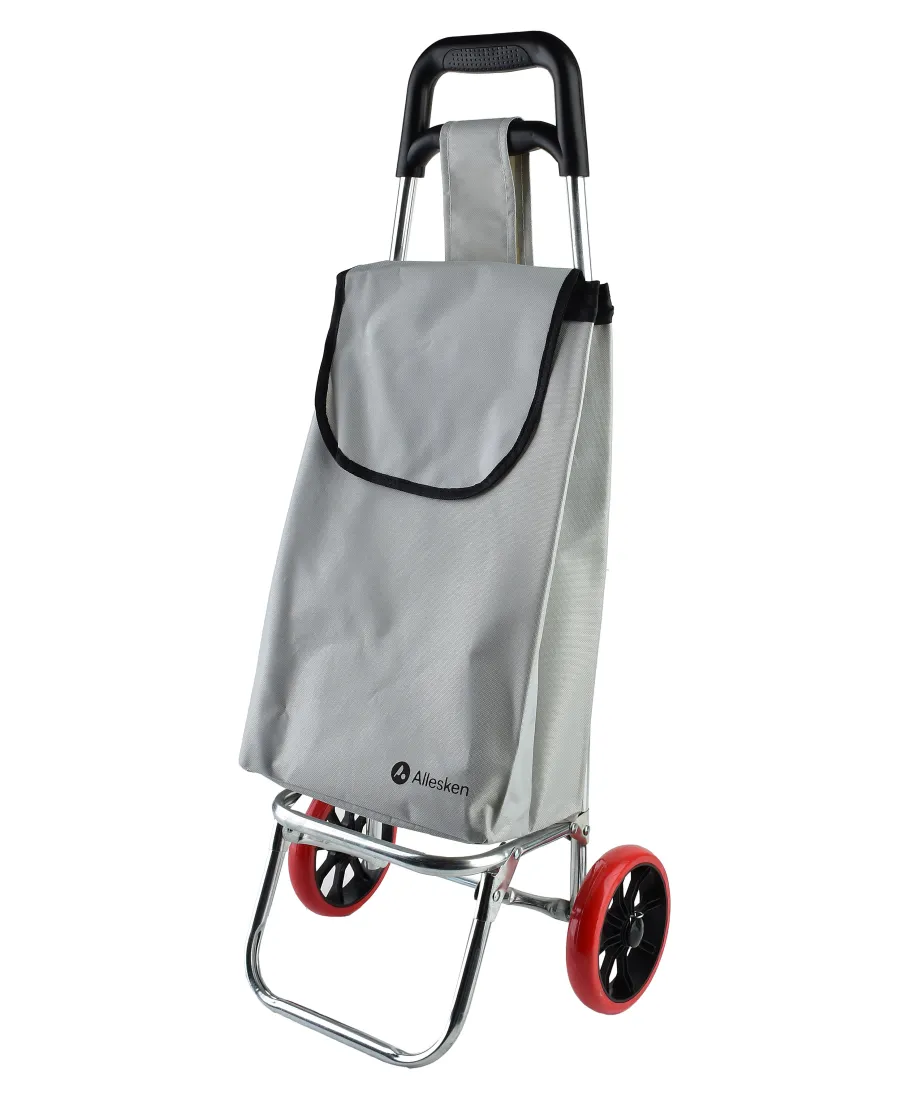 MARID GREY Wózek na zakupy 35x26x85,5cmALLESKEN