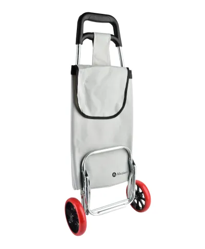 MARID GREY Wózek na zakupy 35x26x85,5cmALLESKEN