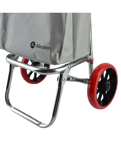 MARID GREY Wózek na zakupy 35x26x85,5cmALLESKEN