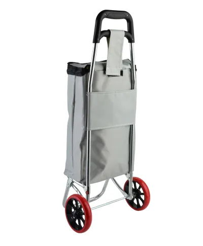 MARID GREY Wózek na zakupy 35x26x85,5cmALLESKEN