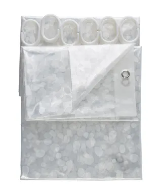 ZAC PATTERN Zasłona prysznicowa 180x180cm