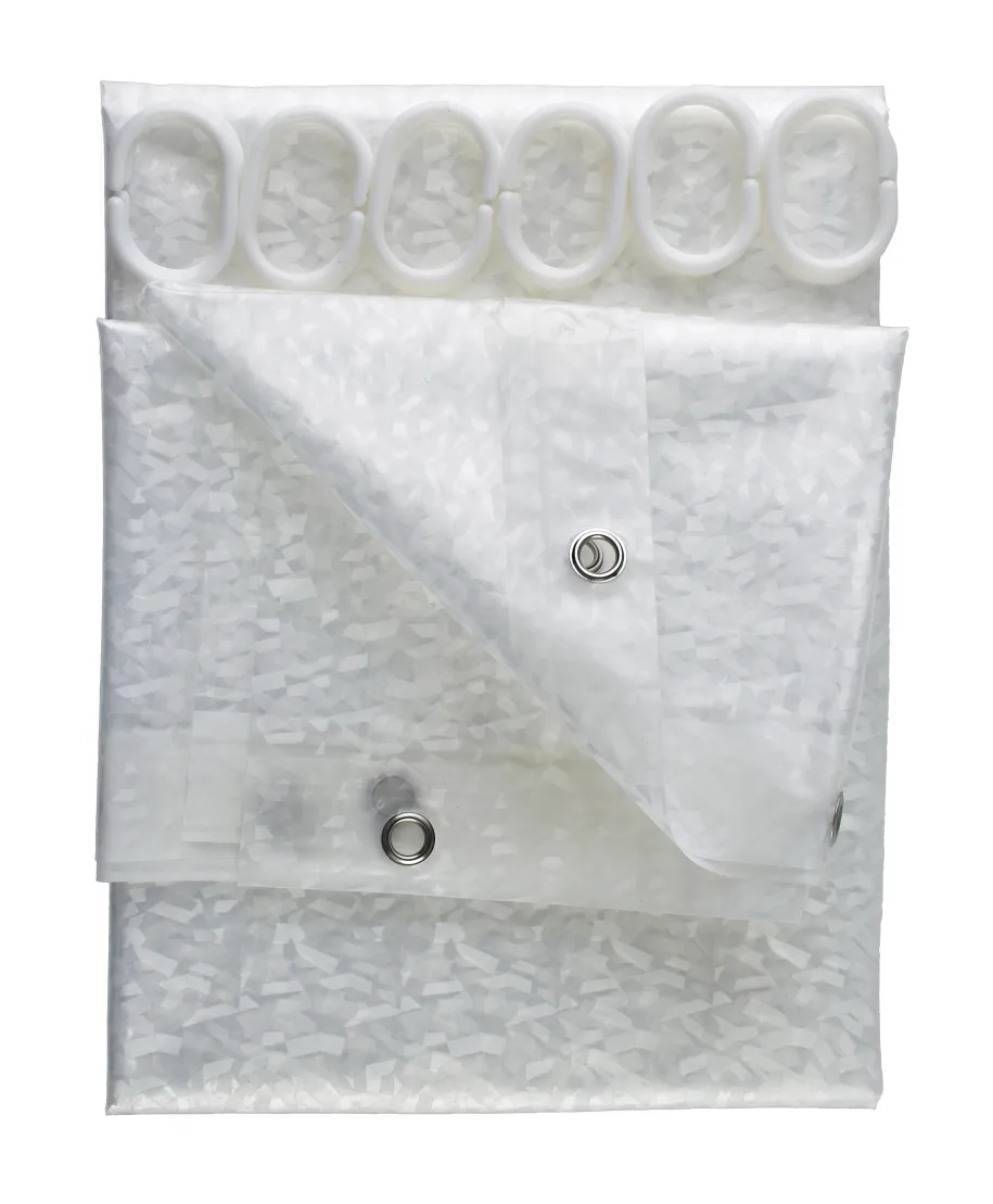 ZAC PATTERN Zasłona prysznicowa 180x180cm