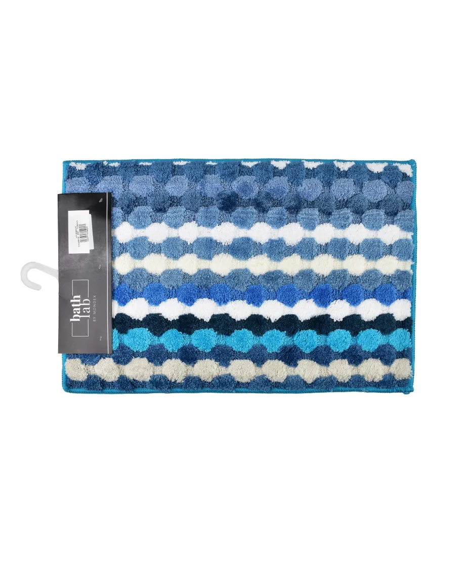 ZAC Dywanik Łazienkowy 40x60cm paski turkus