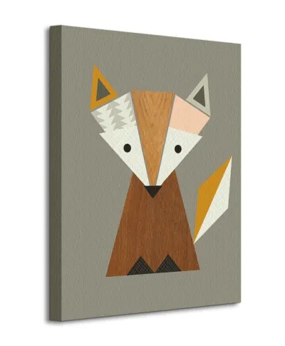 Obraz na płótnie - Little Design Haus (Geometric Fox)