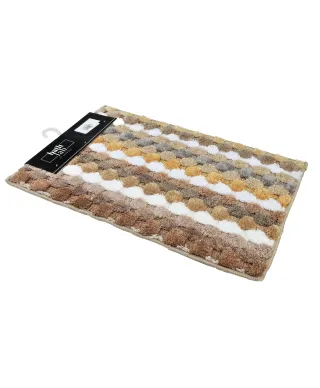 ZAC Dywanik Łazienkowy 40x60cm paski beż