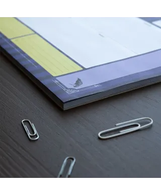 Wednesday Raven - planer tygodniowy A4