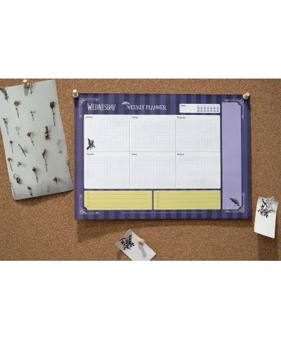 Wednesday Raven - planer tygodniowy A4