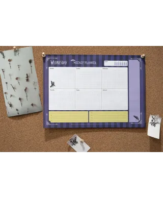 Wednesday Raven - planer tygodniowy A4