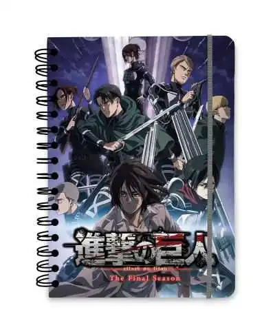 Attack On Titan - notes A5 kołozeszyt