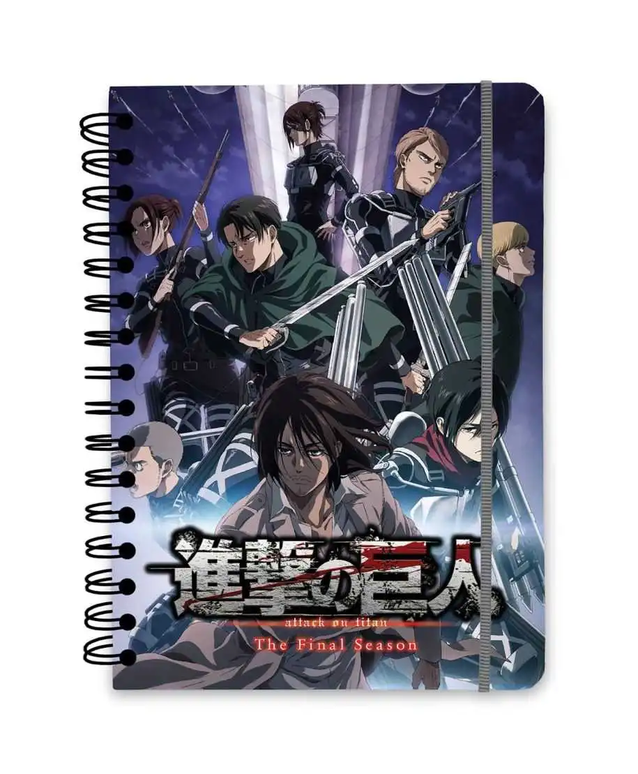 Attack On Titan - notes A5 kołozeszyt