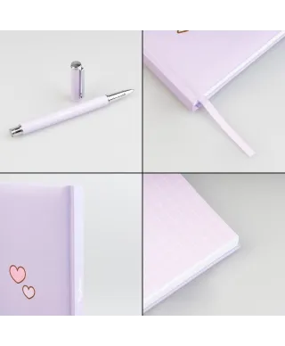 Pusheen Moments - zestaw notatnika z długopisem