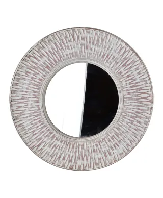 DAZ Lustro ozdobne 44x44x4cmśrednica lustra: 23cm