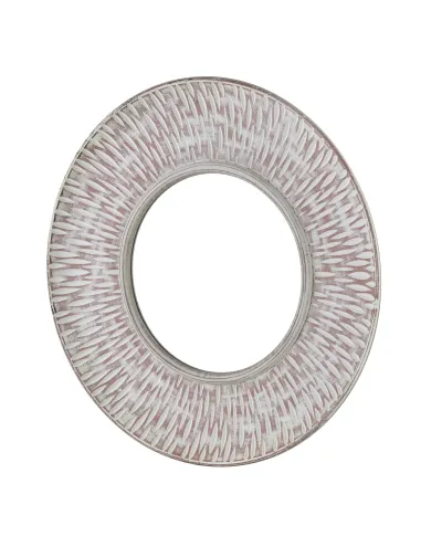 DAZ Lustro ozdobne 44x44x4cmśrednica lustra: 23cm