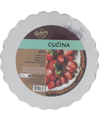 KOMPLET 4SZT. PODKŁADÓW DO CIASTA