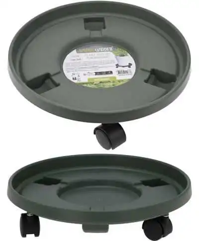 PODSTAWA POD DONICZKĘ 33CM Z KÓŁKAMI