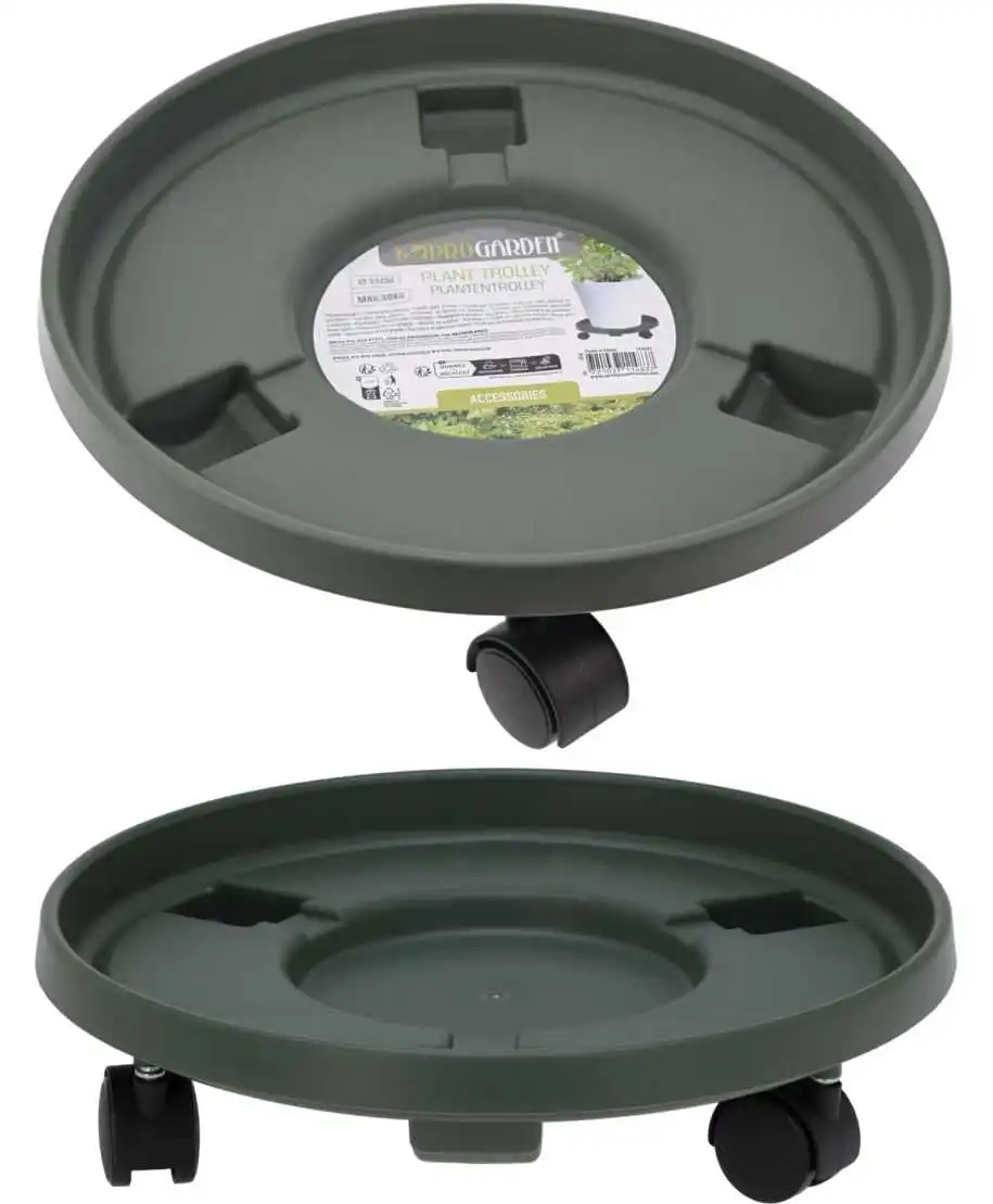 PODSTAWA POD DONICZKĘ 33CM Z KÓŁKAMI