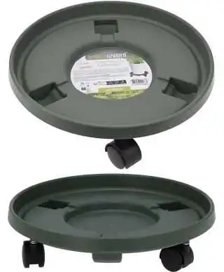 PODSTAWA POD DONICZKĘ 33CM Z KÓŁKAMI