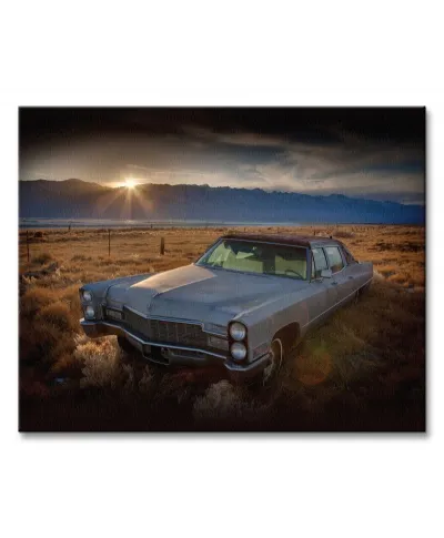 Obraz do sypialni - Last Light - Keeler, California