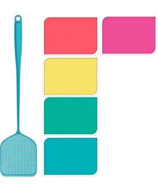 ŁAPKA NA MUCHY 5 kolorów