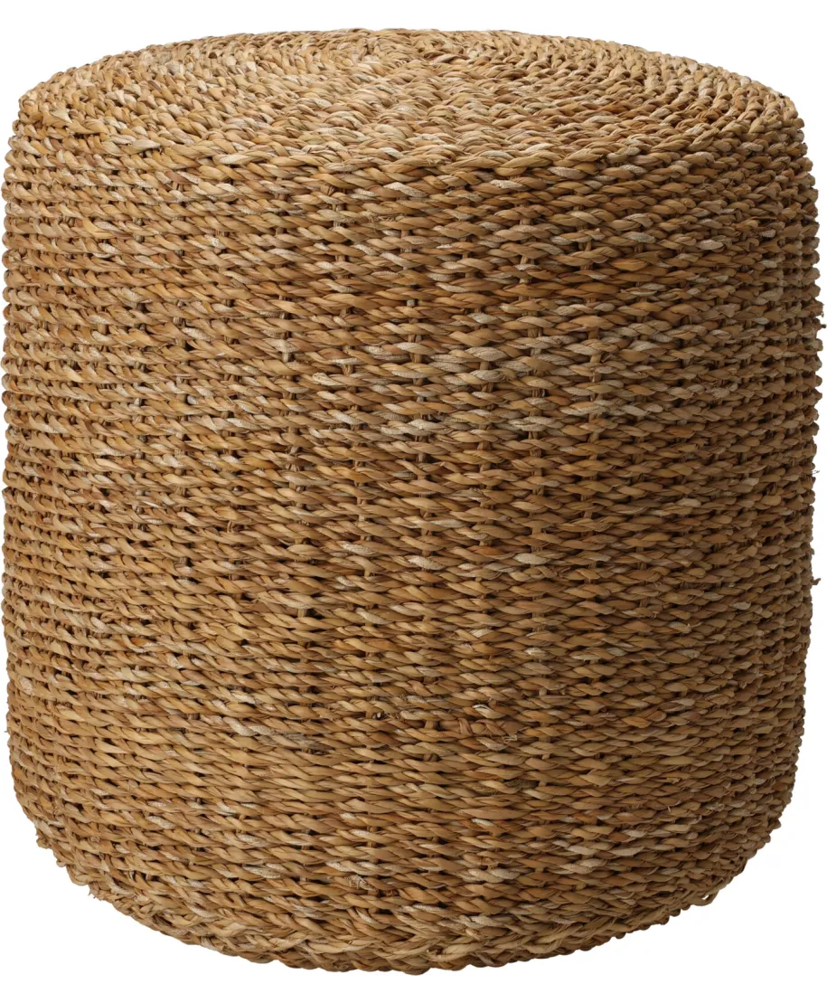 PUF OKRĄGŁY NATURALNY 40X40X38CM