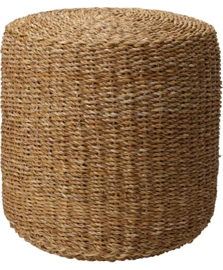 PUF OKRĄGŁY NATURALNY 40X40X38CM