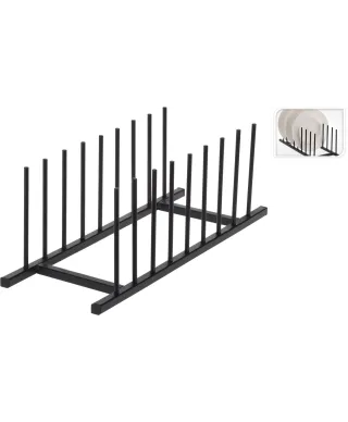 STOJAK NA TALERZE 34X12CM