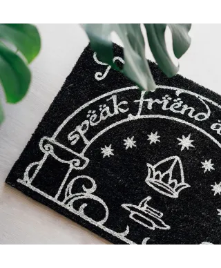 Lord Of The Rings Speak Friend and Enter - wycieraczka świecąca w ciemności