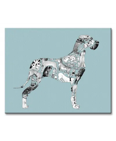 Obraz do sypialni - Great Dane