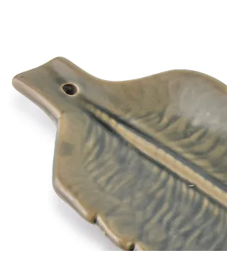 Podstawka pod kadzidło LIŚĆ 20x8x1,5cm