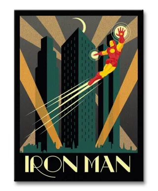 Obraz do salonu - Marvel Deco (Iron Man)